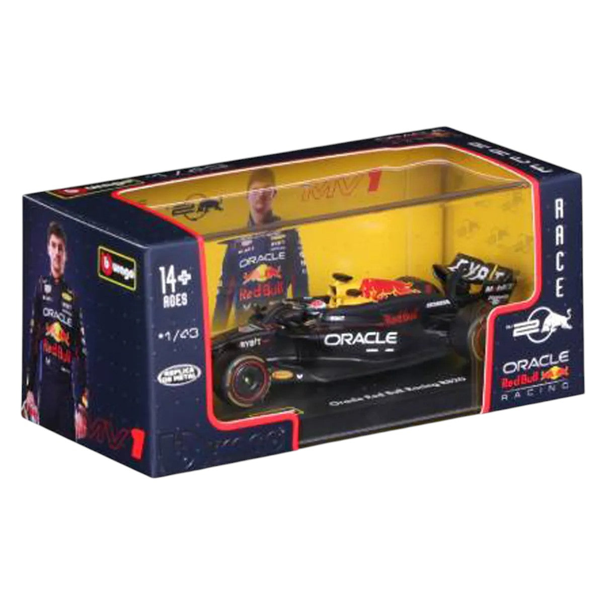 Auto a Escala Burago 1:24 Red Bull Racing <br> RB20 Max Verstappen 1