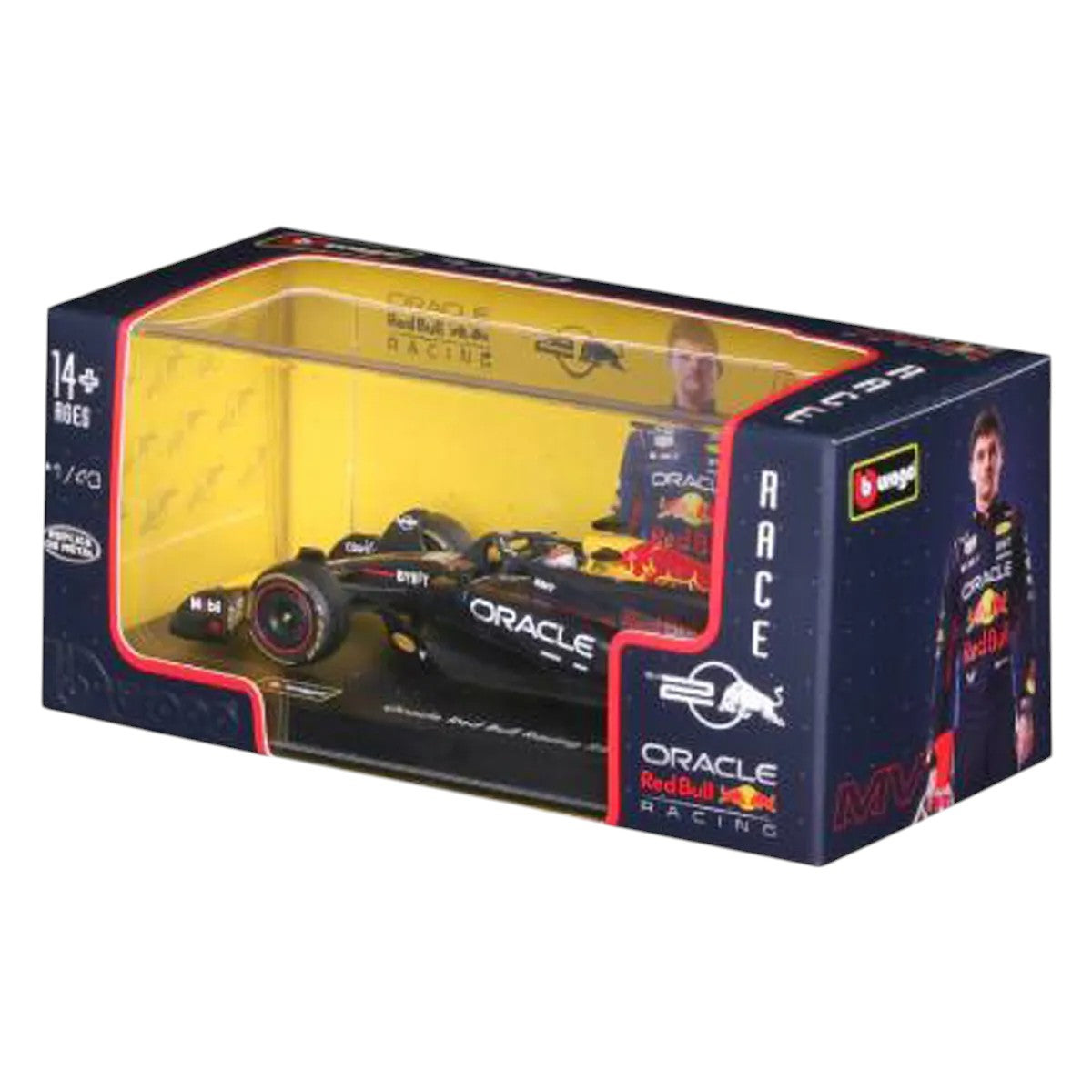 Auto a Escala Burago 1:24 Red Bull Racing <br> RB20 Max Verstappen 1