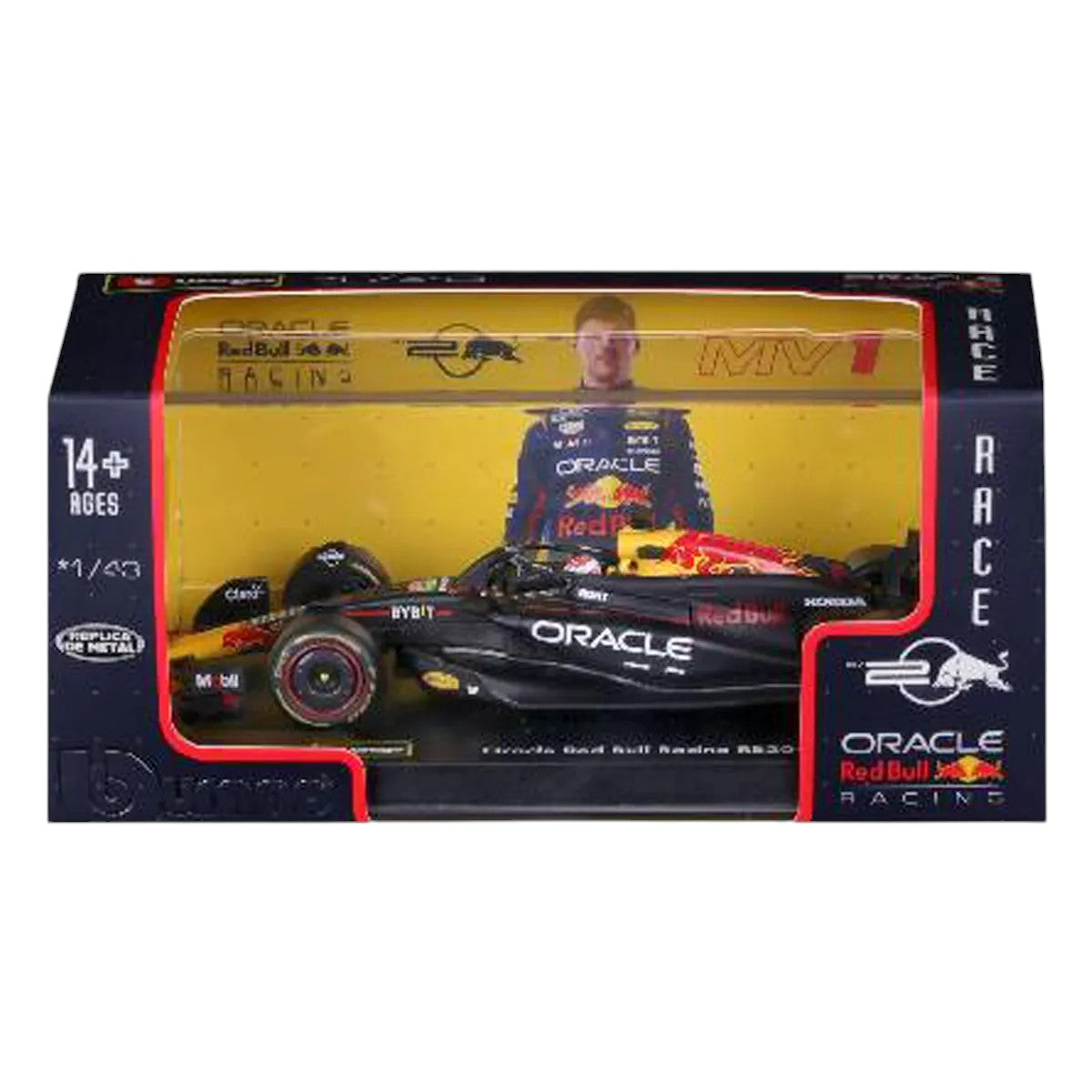 Auto a Escala Burago 1:24 Red Bull Racing <br> RB20 Max Verstappen 1